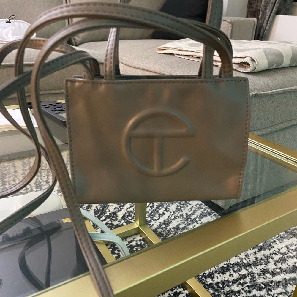 COPY - Gray mini telfar bag Final prince reduction***